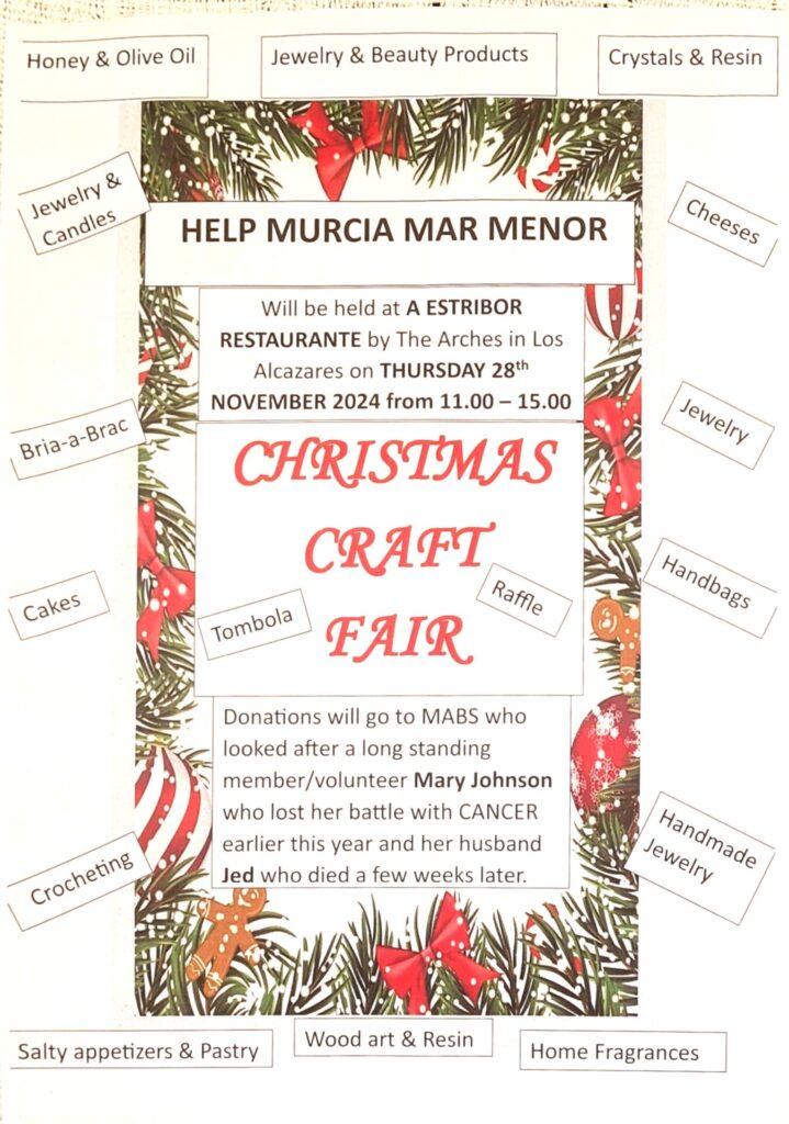 Christmas Craft Fair 28th November 11.00-15.00